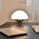 Axyaa Mushroom Milk White LED Table Lamp Retro Style Nordic Home Decor