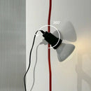Axyaa Adjustable LED Pendant Light in Black and White