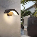 Axyaa Outdoor Wall Lamp with PIR Motion Sensor for Garden and Frontdoor