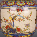 Axyaa Qing Yongzheng Gold Enamel Bird & Flower King Vase, 27cm Large