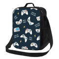 Axyaa Insulated Gaming Lunch Bag: Keeps Food Cold for Work, School, or Beach