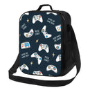 Axyaa Insulated Gaming Lunch Bag: Keeps Food Cold for Work, School, or Beach