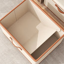 Axyaa Plus Size Clothing Organizer Box with Lid for Quilts and Bedding