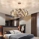 Axyaa Luxury Crystal Chandelier for Living, Bedroom, Dining Room Lighting