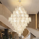 Axyaa Gold K9 Crystal Ceiling Chandelier for Modern Luxury Living Room
