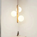 Axyaa Retro Bubble Ball LED Pendant Chandelier for Bedroom and Restaurant