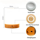 Axyaa Color Changing Touch Lamp: Remote Control Dimmable Night Light