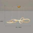 Axyaa Nordic Pendant Chandelier for Indoor Dining Room Lighting