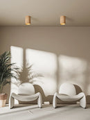 Axyaa LED Tube Light Ceiling Spotlight for Living Room Bedroom Corridor, Japanese Retro Style