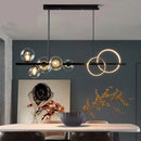 Axyaa Glass Ball Pendant Light | Modern Restaurant Home Decor Chandelier