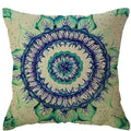 Axyaa Boho Floral & Mandala Pillow Covers - Stylish Cushion Cover for Sofa and Bedroom