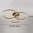Axyaa Smart LED Ceiling Light for Nordic Home Decor & Bedroom Lighting