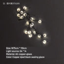 Axyaa Nordic Luxury Crystal Wall Lamp Copper Decorative Living Room Lighting