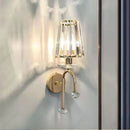Axyaa LED Crystal Wall Lamp for Living Room, Bedroom, and Corridor Lighting