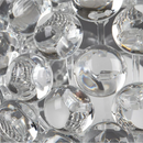 Axyaa Caboche LED Pendant Light: Nordic Style Acrylic Ball Chandelier