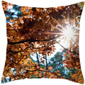 Axyaa Vintage Forest Pattern Pillow Case - Designer Sofa Cushion Cover