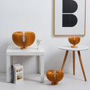Axyaa Nordic Wooden USB Table Lamp Foldable Art Light Home Decor Bedside