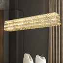 Axyaa Modern Crystal Ceiling Pendant Lamp - Luxurious Furniture Lighting