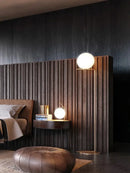 Axyaa Glass Ball LED Chandelier Lamp - Modern Nordic Bedside Home Decor