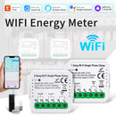 Axyaa Smart WiFi Energy Meter Clamp 80A 1/2CH Power Monitor Alexa Google Home
