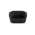 Axyaa Square Silicone Air Fryer Basket - High Temp Resistant, Reusable & Easy to Clean