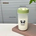Axyaa Breakfast Cup with Handle, Microwave Safe Bento Box for Oatmeal, Nuts, Yogurt