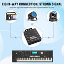 Axyaa 8-Channel Wireless DMX512 Signal Amplifier for Stage Lighting Control