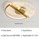 Axyaa Modern LED Ceiling Lamp: Creative Starry Atmosphere Lighting Fixtures