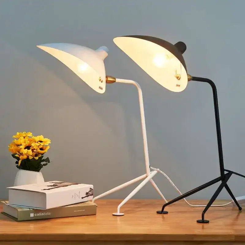 Axyaa Adjustable Arm Floor Lamp: Japanese Ceiling Light for Industrial Loft Decor