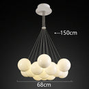 Axyaa Ceiling Chandelier | Modern Hanging Pendant Light for Dining & Living Room
