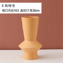 Axyaa Minimalist Ceramic Vase for Flowers and Desk Decoration