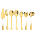 Axyaa Stainless Steel Cutlery Set - 7 Piece Kitchen Tableware Collection