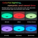 Axyaa RGB LED Ceiling Light with Music & Remote Control for Bedroom Decor