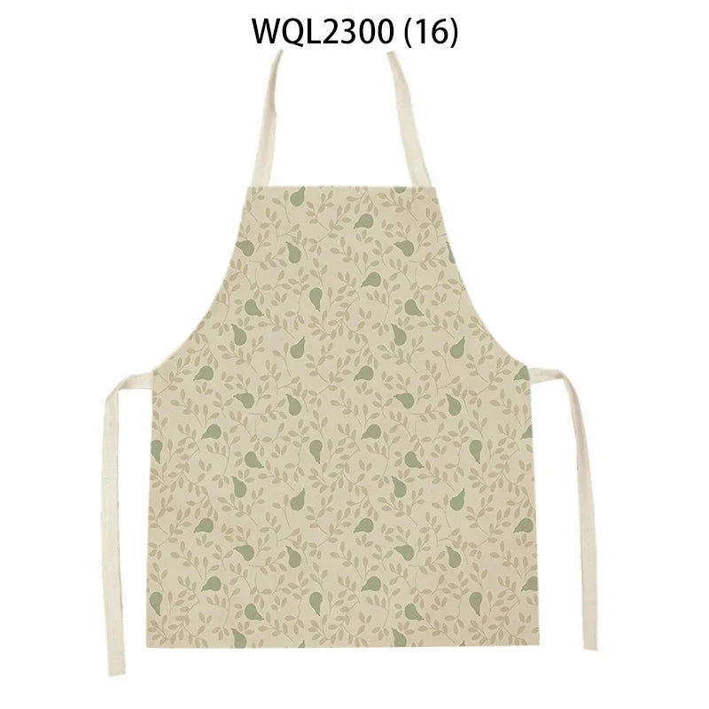 Axyaa Nordic Clouds Kitchen Apron for Home Cooking & Baking