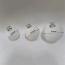 Axyaa Matte White Glass Lamp Shade for E27 E14 Threaded Socket