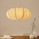 Axyaa Wabi Sabi Silk Cocoon Pendant Light for Bedroom, Living Room, Cafe