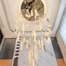 Axyaa Modern Stair Chandelier Pendant Ceiling Light