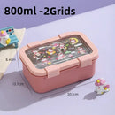 Axyaa Stainless Steel Bento Box with Compartments
