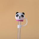 Axyaa Kawaii Silicone Straw Topper Cover for Tumblers & Bottles