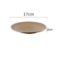 Axyaa Ceramic Striped Sushi Dessert Plate | Creative Molecular Cuisine Tableware