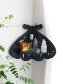 Axyaa Crystal Butterfly Wall Shelf for Boho Home Decoration