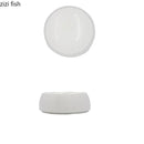 Axyaa White Special-shaped Dinner Plate Set for Restaurant and Kitchen