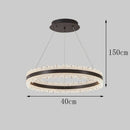 Axyaa Modern LED Pendant Chandeliers for Living & Dining Room Lamps
