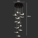 Axyaa Nordic Chandeliers for Dining Room Pendant Lights Ceiling Hanging Lamps