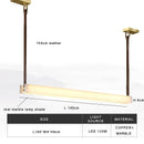 Axyaa Marble Pendant Chandelier for High-End Restaurant Bar Counter with Minimalist Design