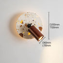 Nordic Rotating Stone LED Wall Lamp for Bedroom | Axyaa Wabi Sabi Style Table Lamp