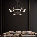 Axyaa LED Pendant Chandelier: Modern Indoor Lighting for Living and Dining Room