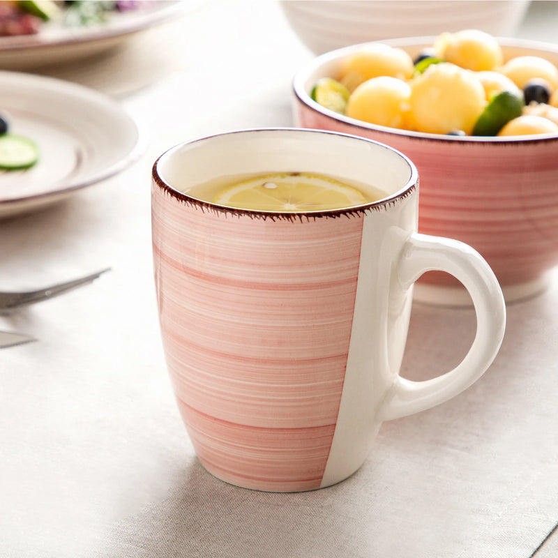 Axya™ Bella-H Porcelain Dinner Set - 4 Colors, 16/32/48-Piece Ceramic Tableware Set