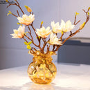 Axyaa Artistic Glass Vase Lucky Bag for Elegant Flower Arrangements