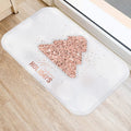 Axyaa Christmas Home Decoration Entry Mat, Non-Slip New Year Gift